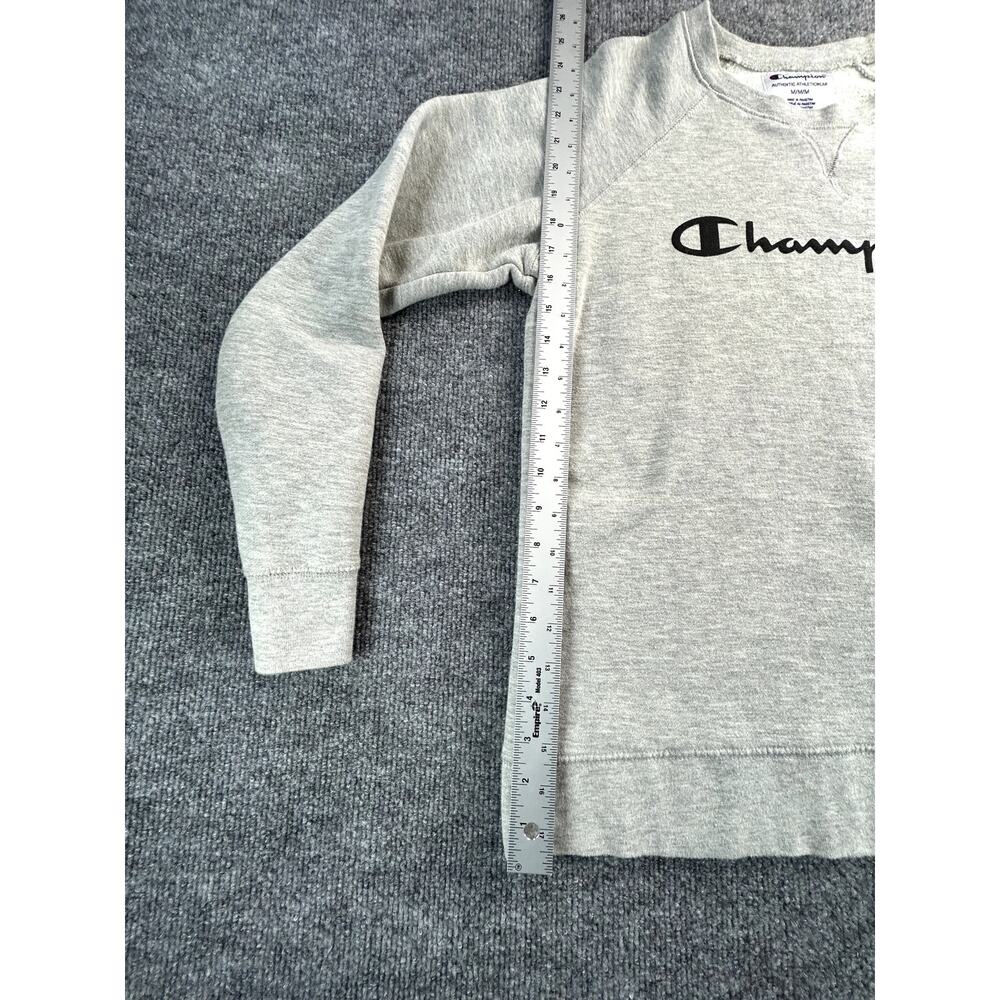 Champion Bundle Women's Medium Sweatshirt Long Sleeve Logo Shirt Gray - Picture 10 of 15
